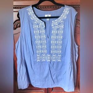 Old Navy 3x sleeveless top